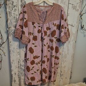 Knox Rose Pink Floral Midi Dress